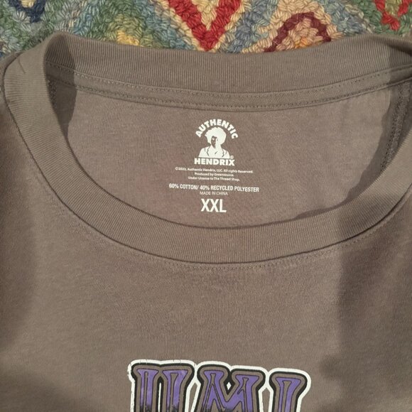 Authentic Hendrix XXL Dark Tan Crewneck - Picture 3 of 3